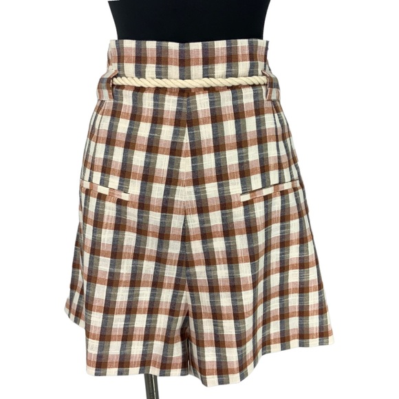 Veronica Beard Plaid Salina Short - Picture 9 of 13